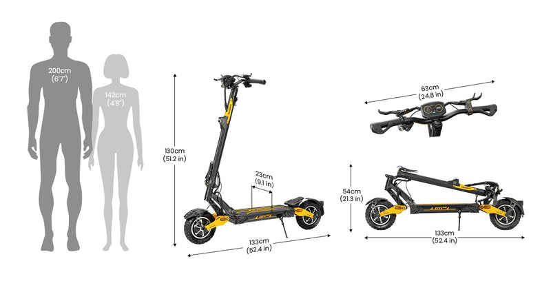 Product dimensions