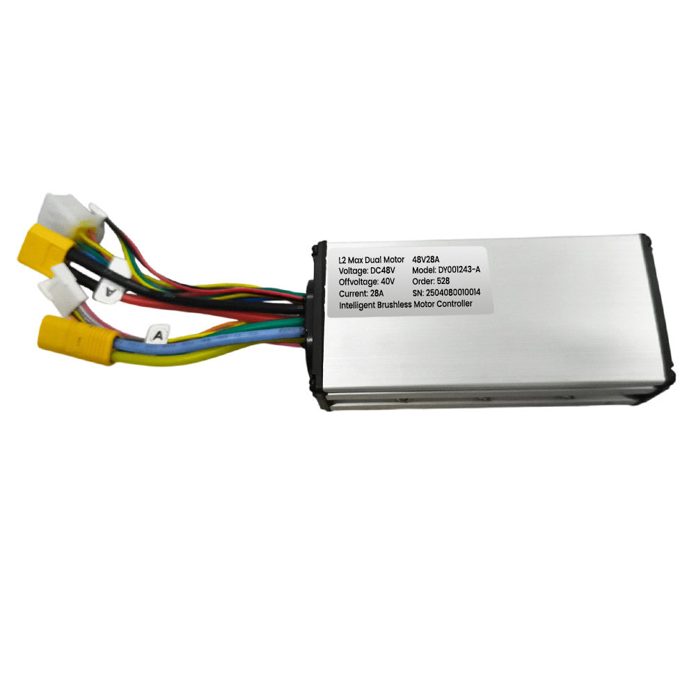 ausom l2 max dual motor electric scooter brushless motor auxiliary controller