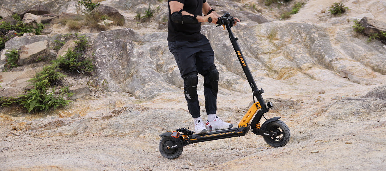 Ausom Leopard:  the Pinnacle of Off-Road Electric Scooters