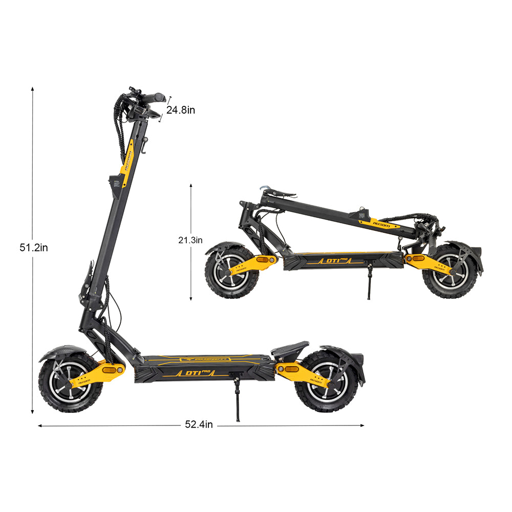 Ausom Leopard DT1 Pro off-road Folding electric scooter