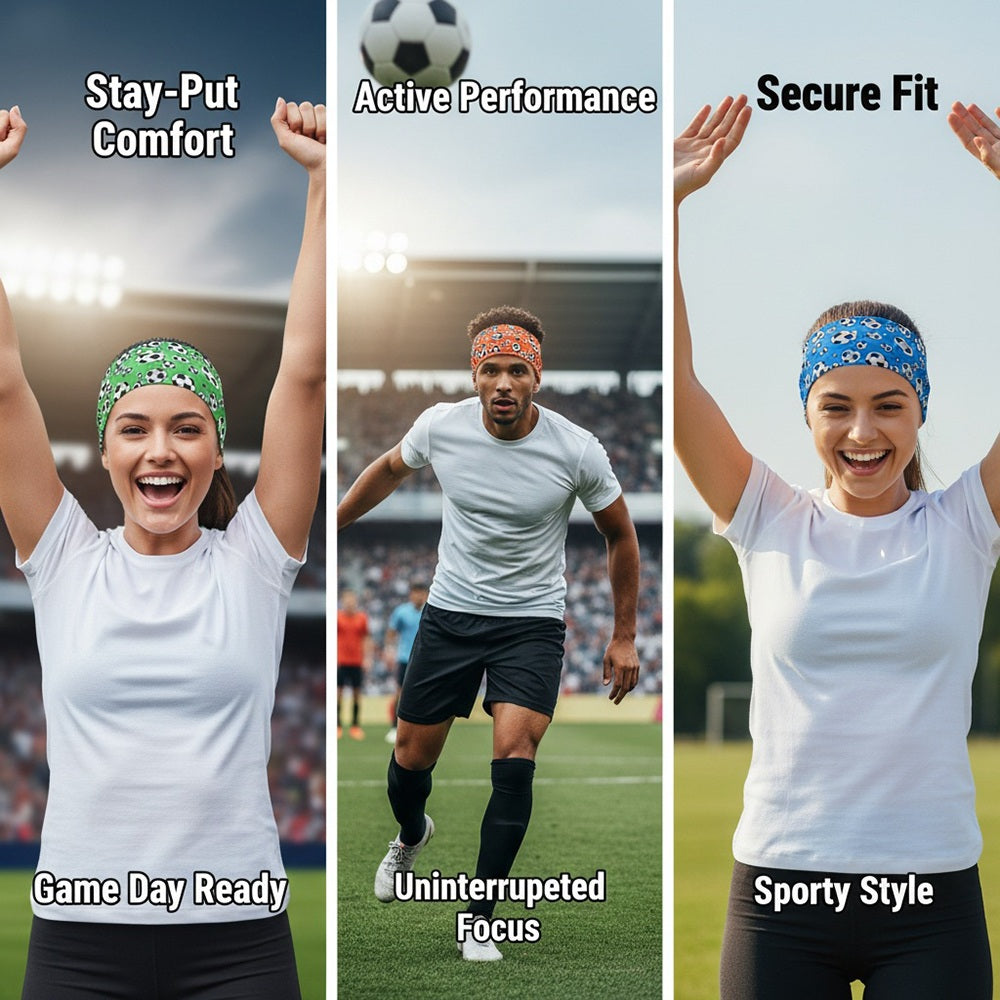 Ausom Football Headband (Random Color)