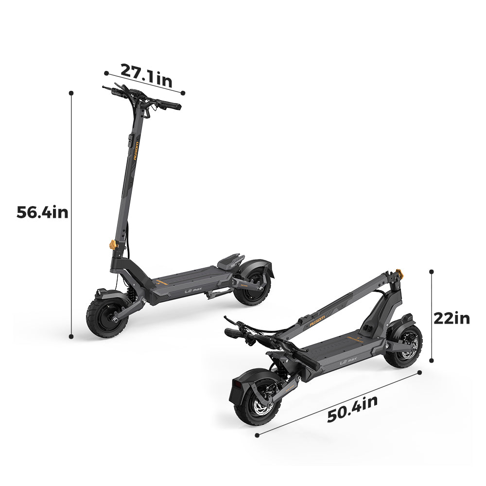 E-scooter Ausom L2 Max à double moteur