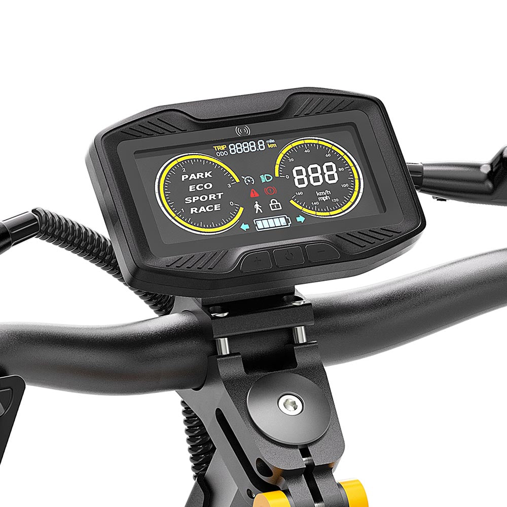 Ausom Gallop SR1 Schnellster Off-Road Elektroroller mit LCD Smart Display