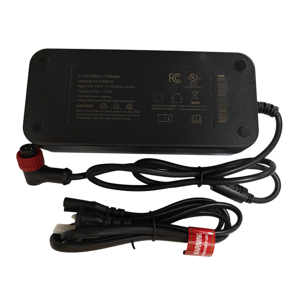 Ausom 54.6V 4A Fast Charger for Electric Scooter