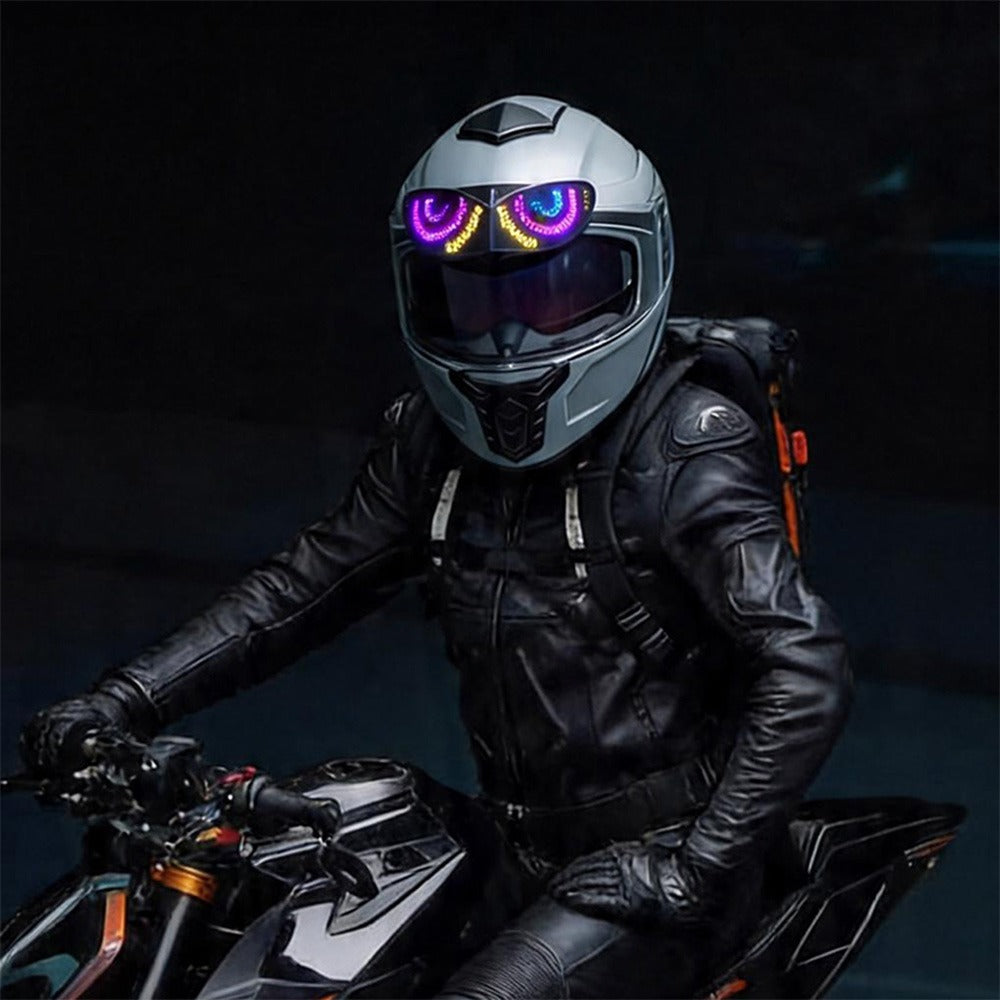 Ausom B3-2 LED Pixel Helmet Display
