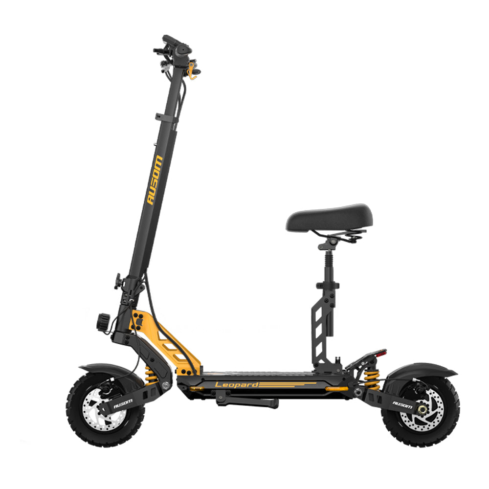 Ausom Leopard off-road electric scooters for adults with removable seat