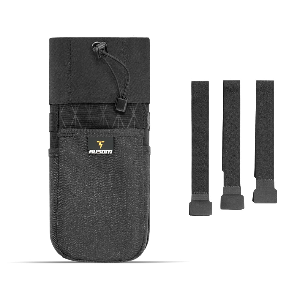 Ausom 2-in-1 Insulated Stem Bag & Crossbody Water Bottle Carrier