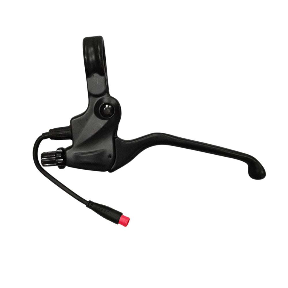 Ausom L1 & L2 Max Series black electric bike brake handle with cable and red connector